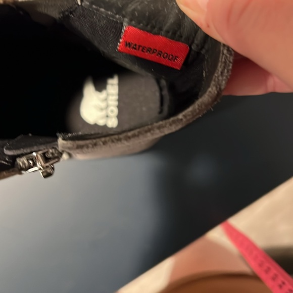 Sorel Emelie II Zip Ankle Boots Gray 8.5 - Picture 5 of 16